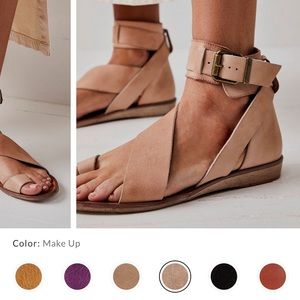 Free People Vale Boot Sandal Size 39